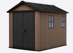 Caseta de Resina EVOTECH KETER NEWTON PLUS 759 / 975 - 262040 - 230 x 287 x 246 cm 10 AÑOS DE GARANTIA