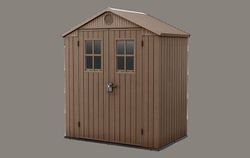 Caseta de Resina KETER DARWIN 6X4 - 255777 - 190x122x221cm - ¡¡10 AÑOS DE GARANTIA!!