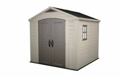 Caseta de Resina KETER FACTOR 8X8 209875 - 256 x 255 x 243 cm - ¡¡10 AÑOS DE GARANTIA!!