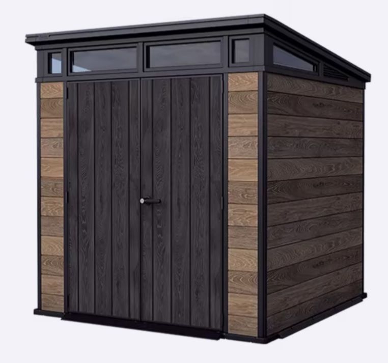 Caseta de resina KETER PENT 7X7 - 259080 - ¡¡10 AÑOS DE GARANTIA!!