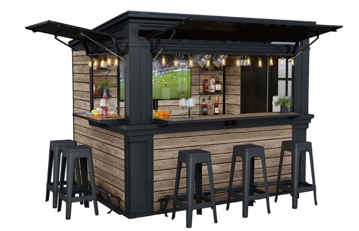 Caseta de resina MUEBLE BAR KETER OUTDOOR BAR - 271546 - ¡¡10 AÑOS DE GARANTIA!!