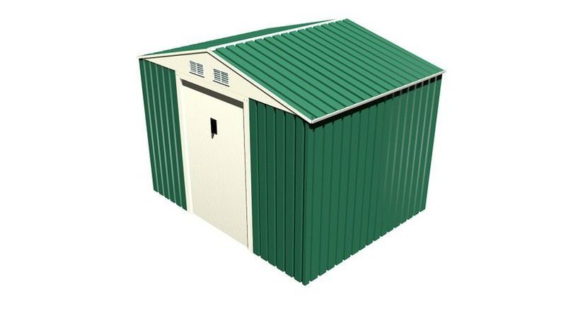 Caseta metálica Cambridge verde 4.72 m2 GARDIUN