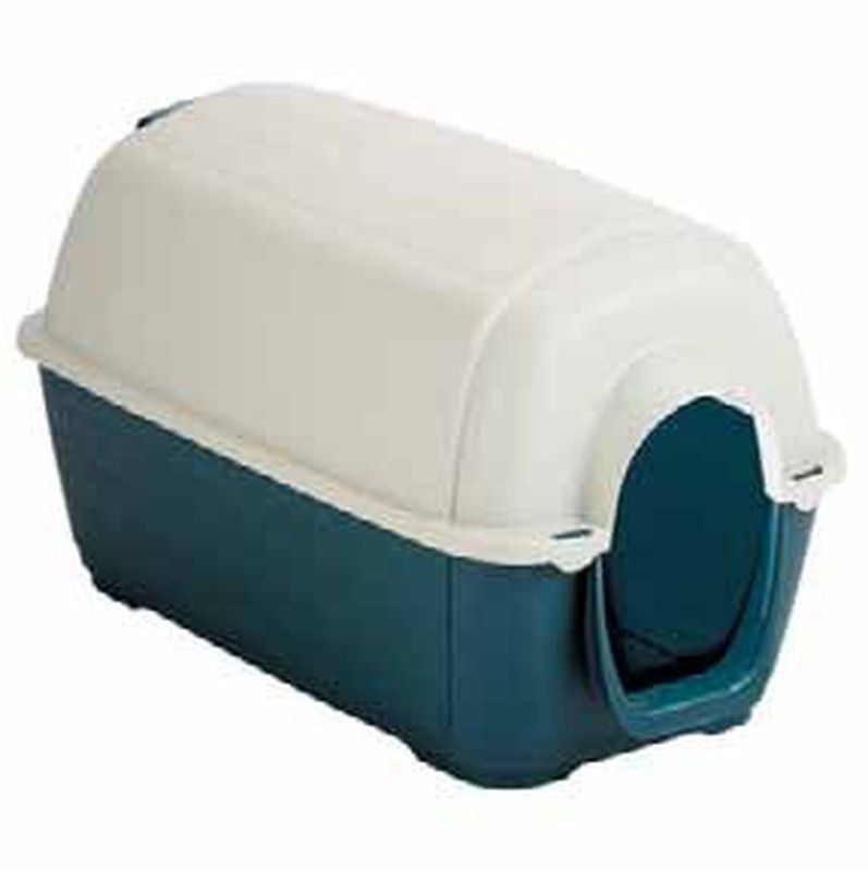 Caseta para perros Blanca