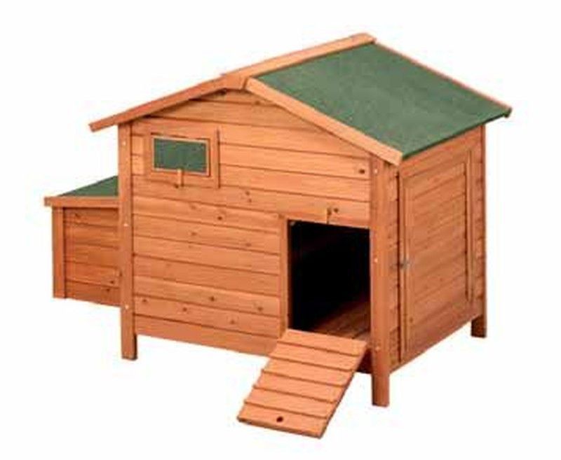 Caseta ponedero de madera para 8 gallinas - Berlín