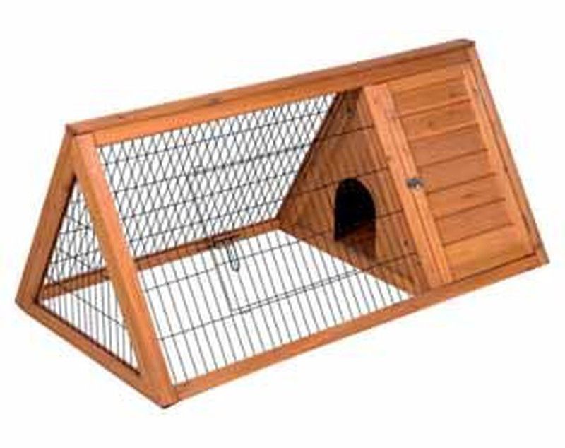 Caseta Toscana de madera para conejos