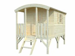 Casita infantil de madera Palmako huck 3.3 m2 180 x 203 (271) cm suelo incluido el16-1827 101105 - NECESITA DESCARGA PLUMA