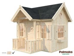 Casita infantil de madera Palmako Jennie 3.6 m2 233X157cm  EL16-2316 109459