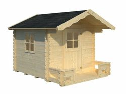 Casita infantil de madera Palmako stina 3.1 m2 196 x 196 cm suelo incluido fr19-2026 101766