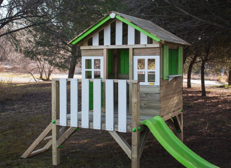 Casita LOLLIPOP Elevada Verde MA800533