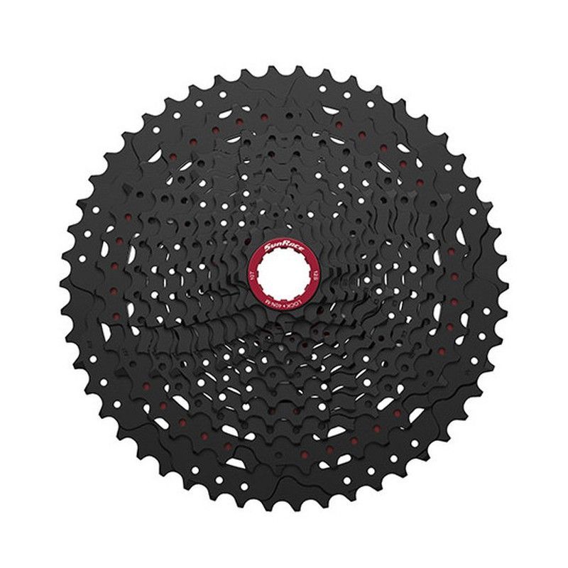 Cassette 10-50T 12V SunRace SRAM XD Negro | Rendimiento de alto nivel para transmisiones 1x12