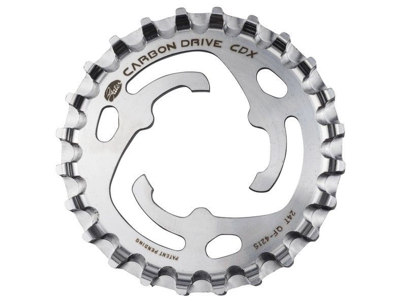 Cassette gates belt drive 24t surefit 3-lobe steel silver