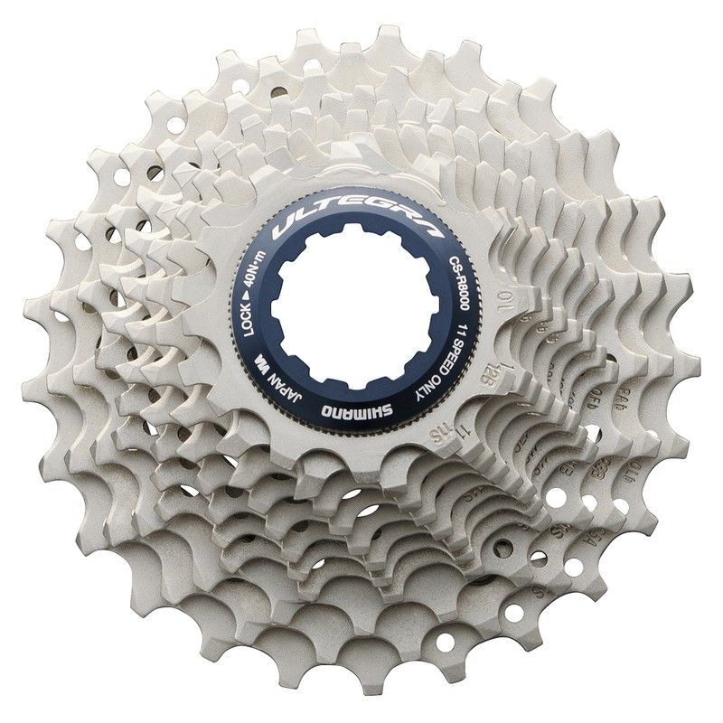 Cassette shimano cs-r800 plata 11v.(12-25)(12/13/14/15/16/17/18/19/21/23/25) ultegra