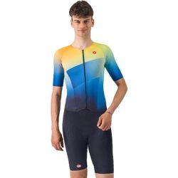 Castelli Tritraje Integral Free San Remo 3 m/c Az Belgian/Multicolor/Nrj vivo