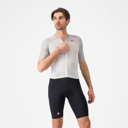 Castelli Tritraje Integral Free San Remo 3 m/c Blanco Negro
