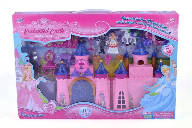 CASTILLO ENCANTADO MUSICA Y LUZ 17 PZAS