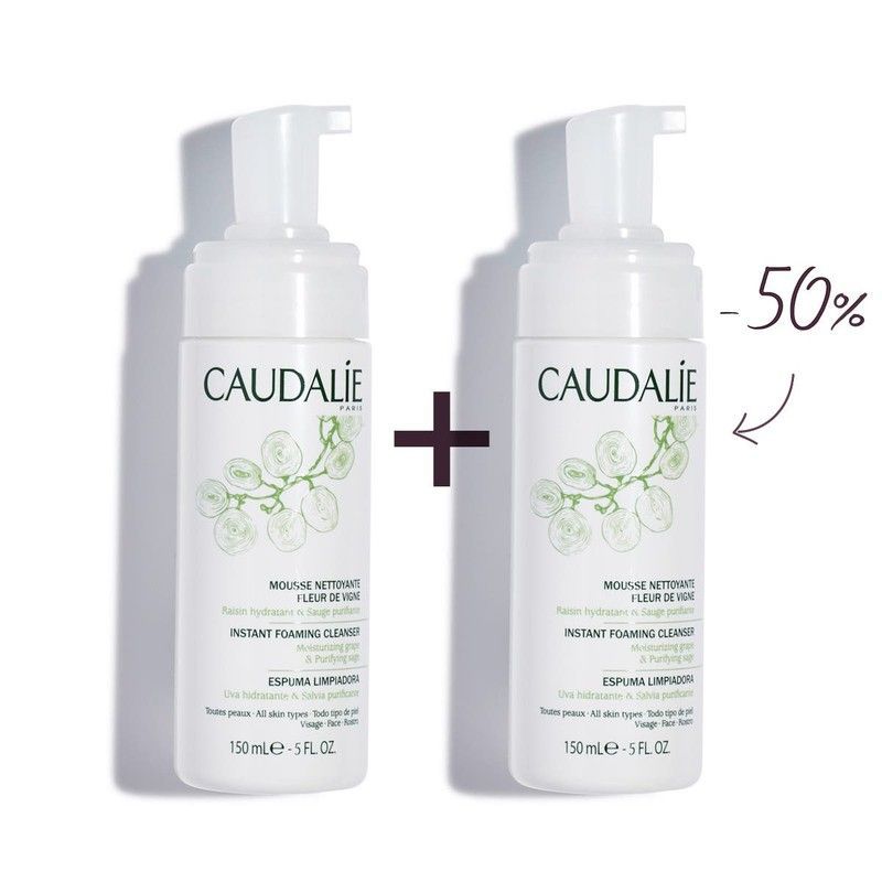 Caudalie Pack Ahorro Duo Espuma Limpiado®  Fleur de Vigne