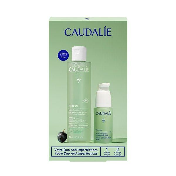 Caudalie Set Vinopure Sérum Anti-Imperfecciones y Tónico Purificante