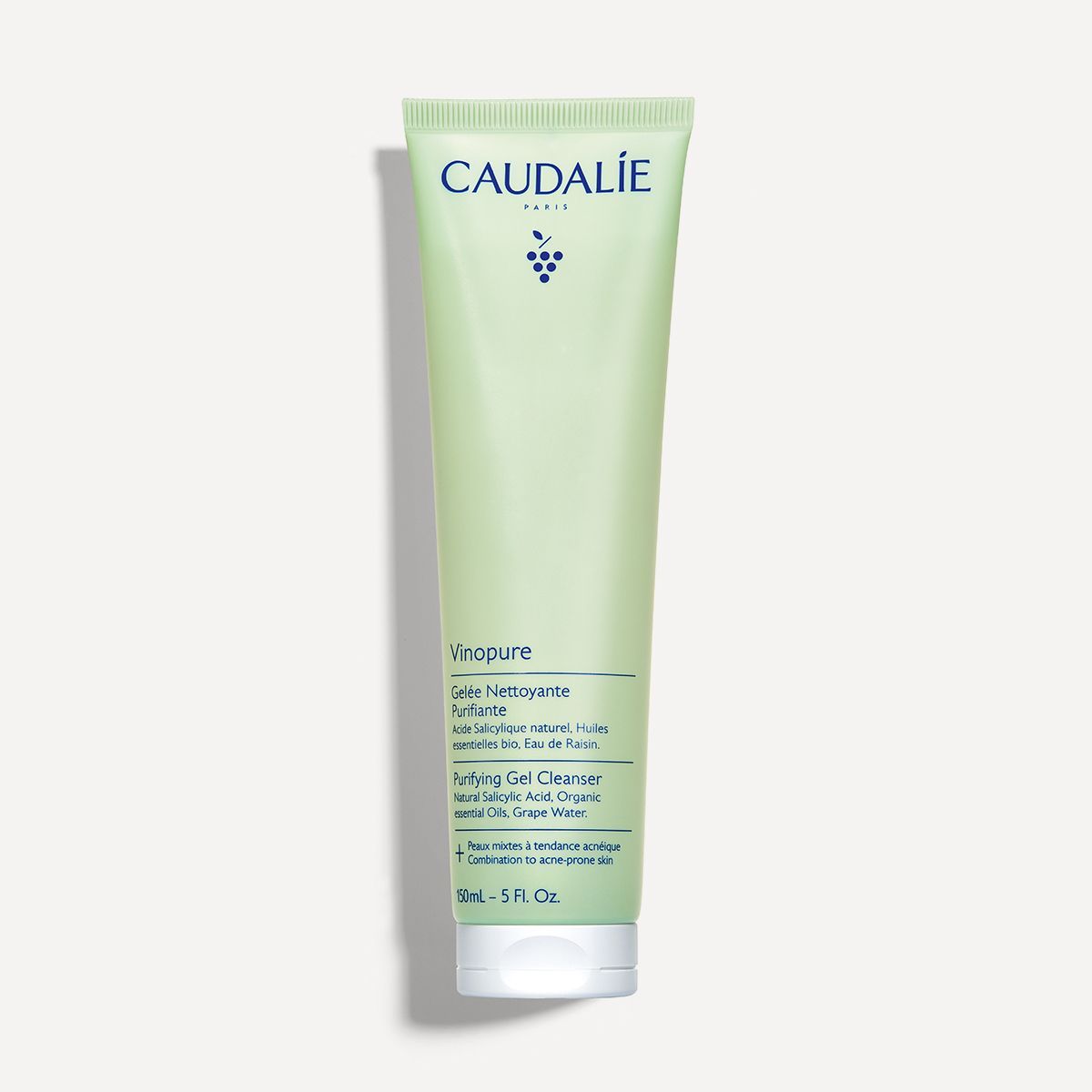 Caudalie Vinopure Gelatina Limpiadora Purificante con Acido Salicílico 150 ml