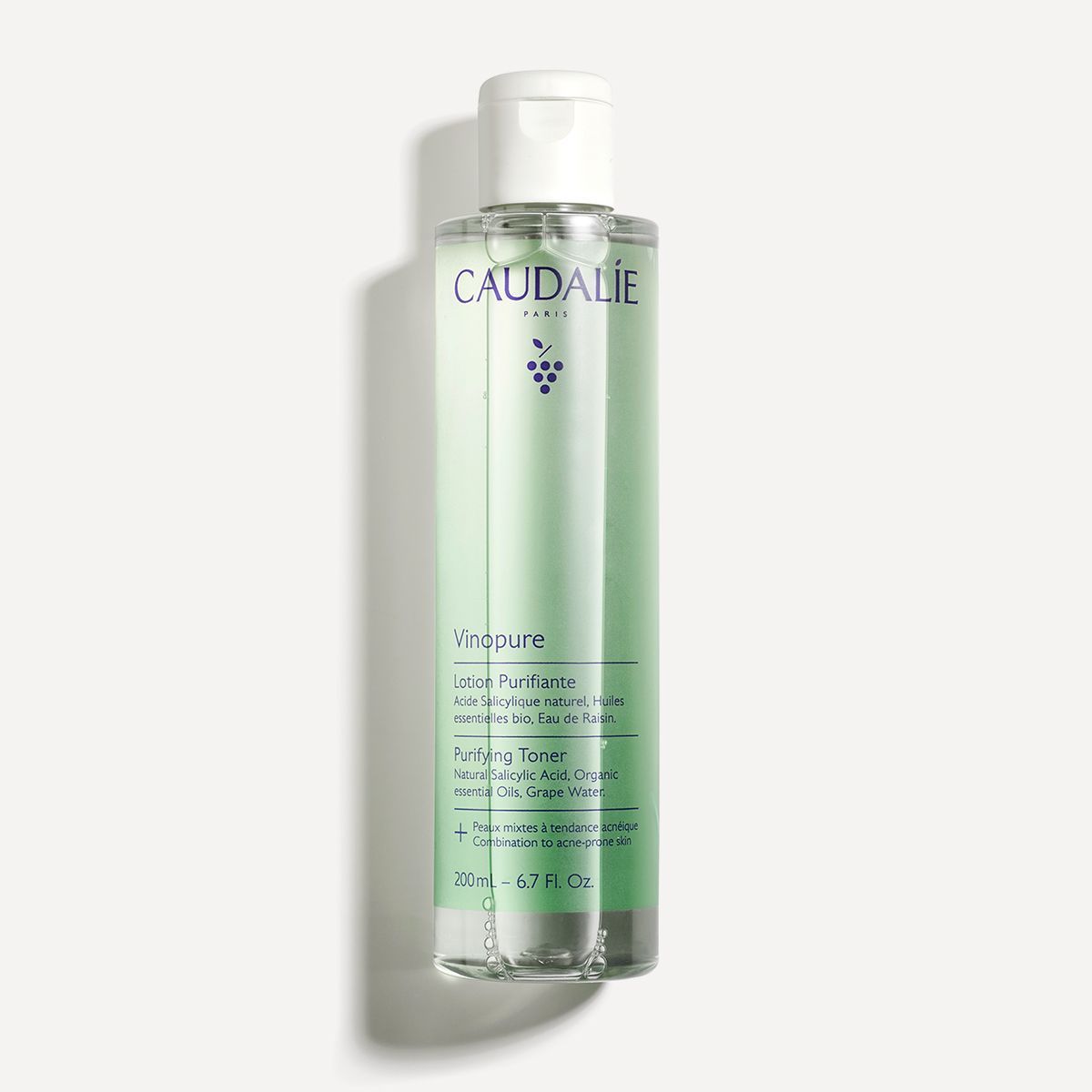 Caudalie Vinopure Tónico Purificante con Acido Salicílico 200 ml