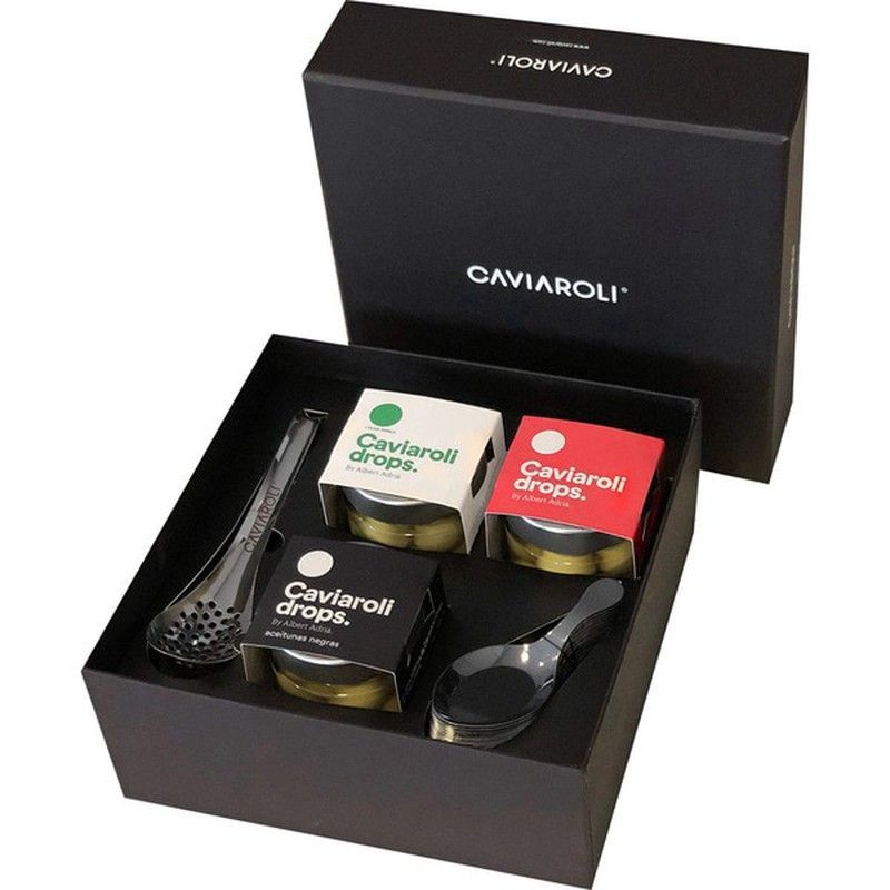 Caviaroli estuche drops caja regalo caviaroli