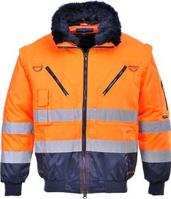Cazadora 3 en 1 Pilot de alta visibilidad