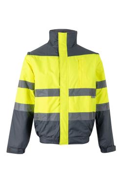 Cazadora acolchada bicolor AV