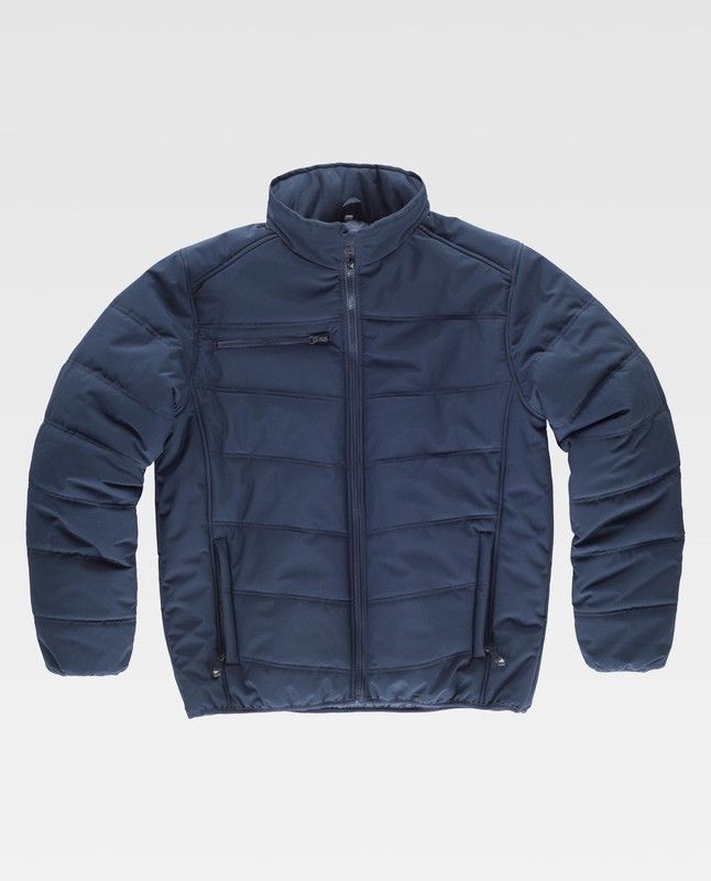 Cazadora acolchada Color Marino