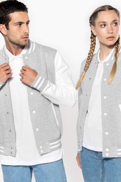 Cazadora Béisbol De Felpa Unisex