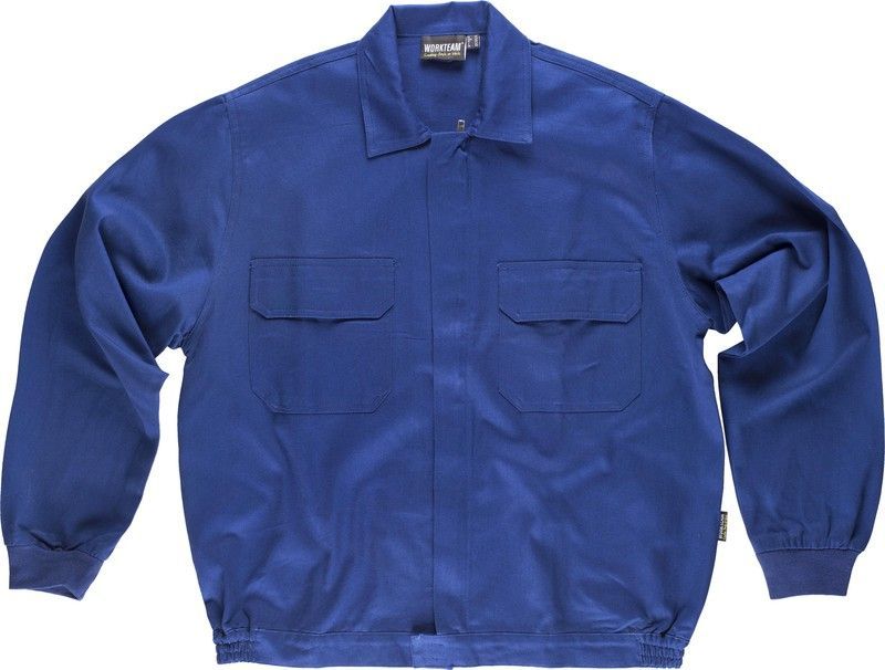 Cazadora con cremallera de metal oculta  Azulina