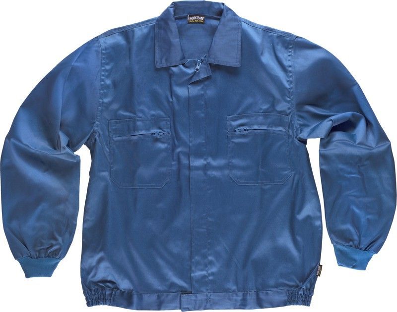 Cazadora con cremalleras de nylon cintura elástica Azafata