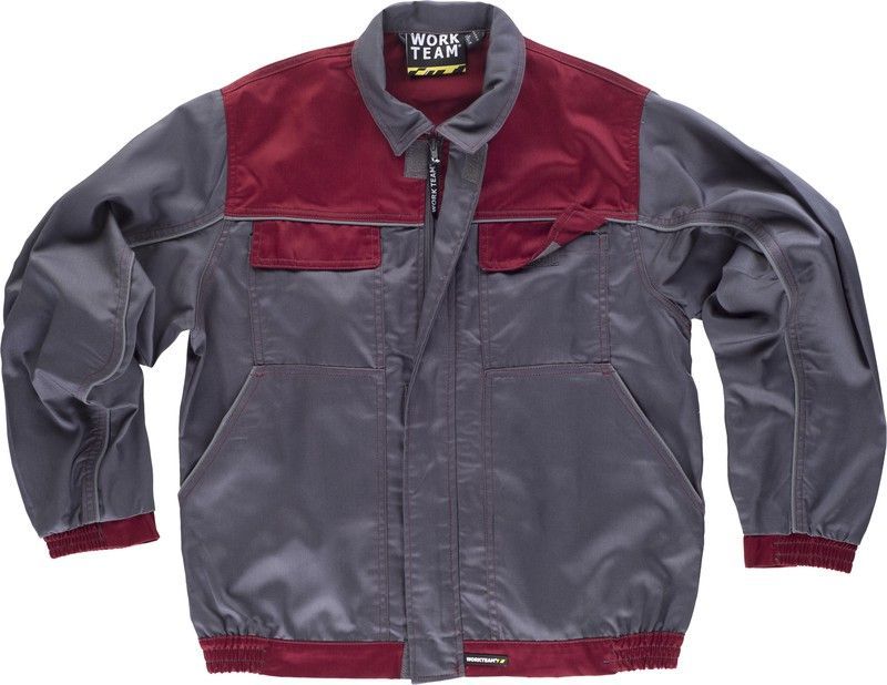 Cazadora con reflectante Gris Granate