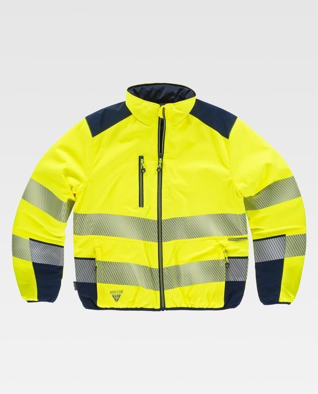 Cazadora de color Amarillo A.V.+Marino