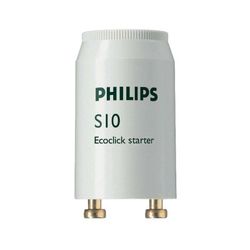 Cebador fluorescente PHILIPS. Cebador S10  4-65W Sin 220-240V