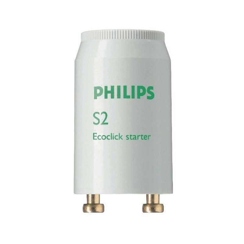 Cebador fluorescente PHILIPS. Cebador S2  4-22W Ser 220-240V
