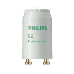 Cebador fluorescente PHILIPS. Cebador S2  4-22W Ser 220-240V
