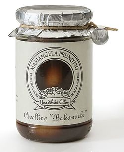 Cebollitas aceto balsámico de Módena 300 g Mariangela Prunotto