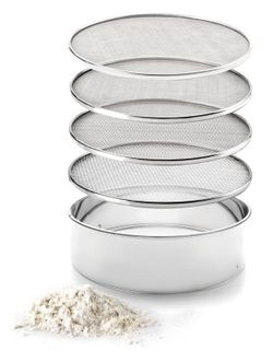 Cedazo Tamizador Profesional 4 Mallas Intercambiables 23 Cm Lacor