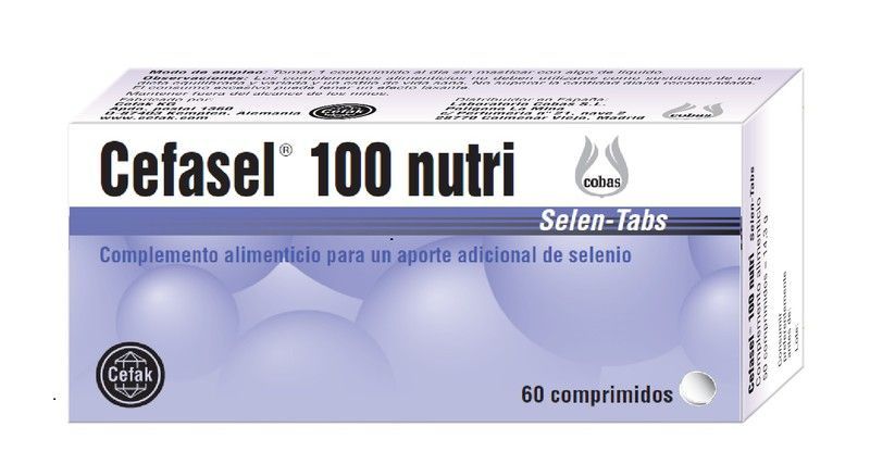 Cefasel 100 Nutri 60 Comp