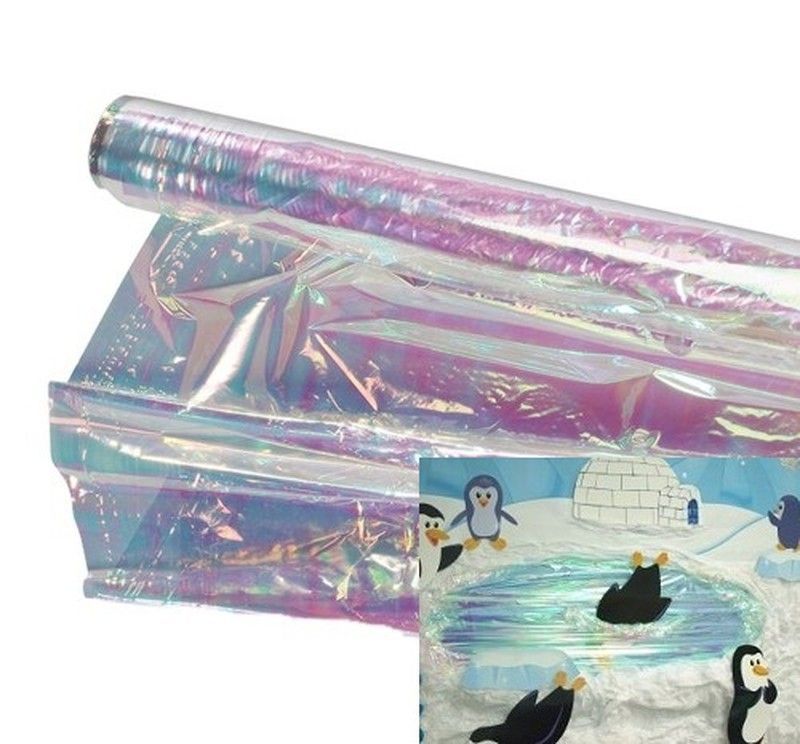 Celofán iridescent 914 mm x 3.8 m