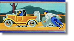 Cenefa 10x20 cm V2 Ceramica Lantiga