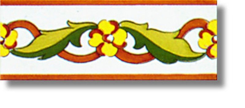 Cenefa 7,5x20 cm Alcudia Ceramica Lantiga