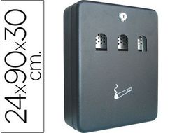 Cenicero Buzon Q-Connect Metalico 240X90X300 Mm