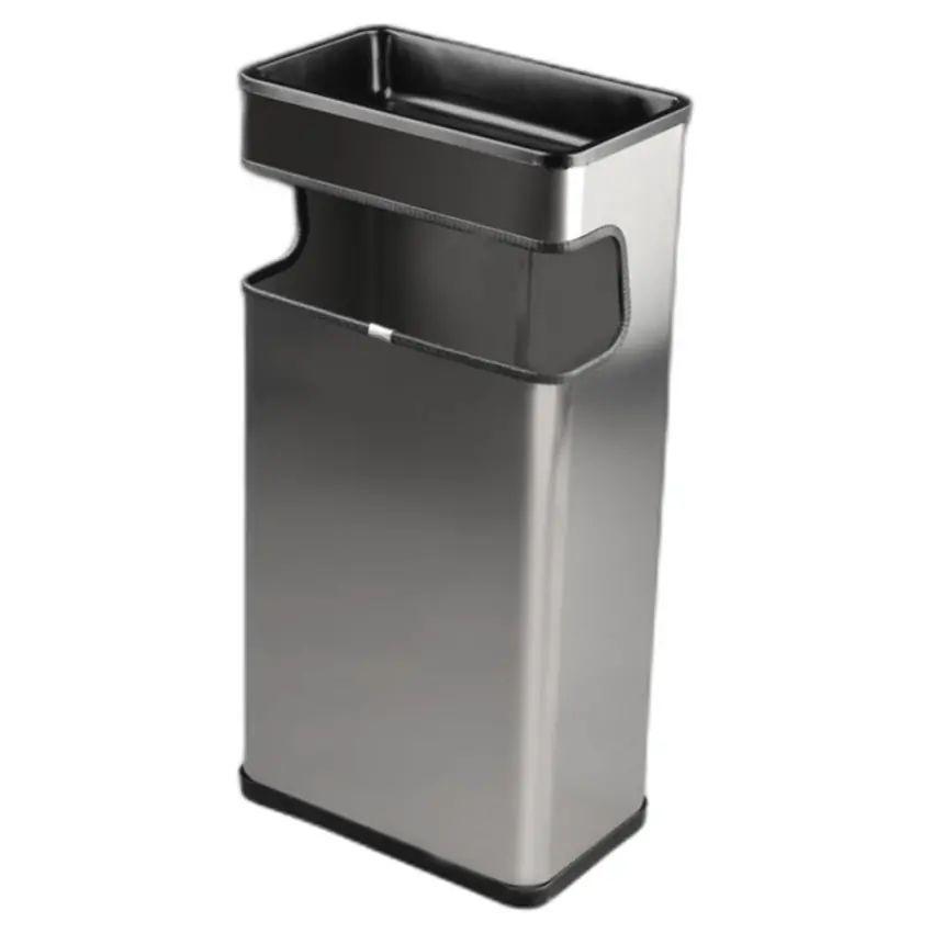 Cenicero papelera rectangular satinado