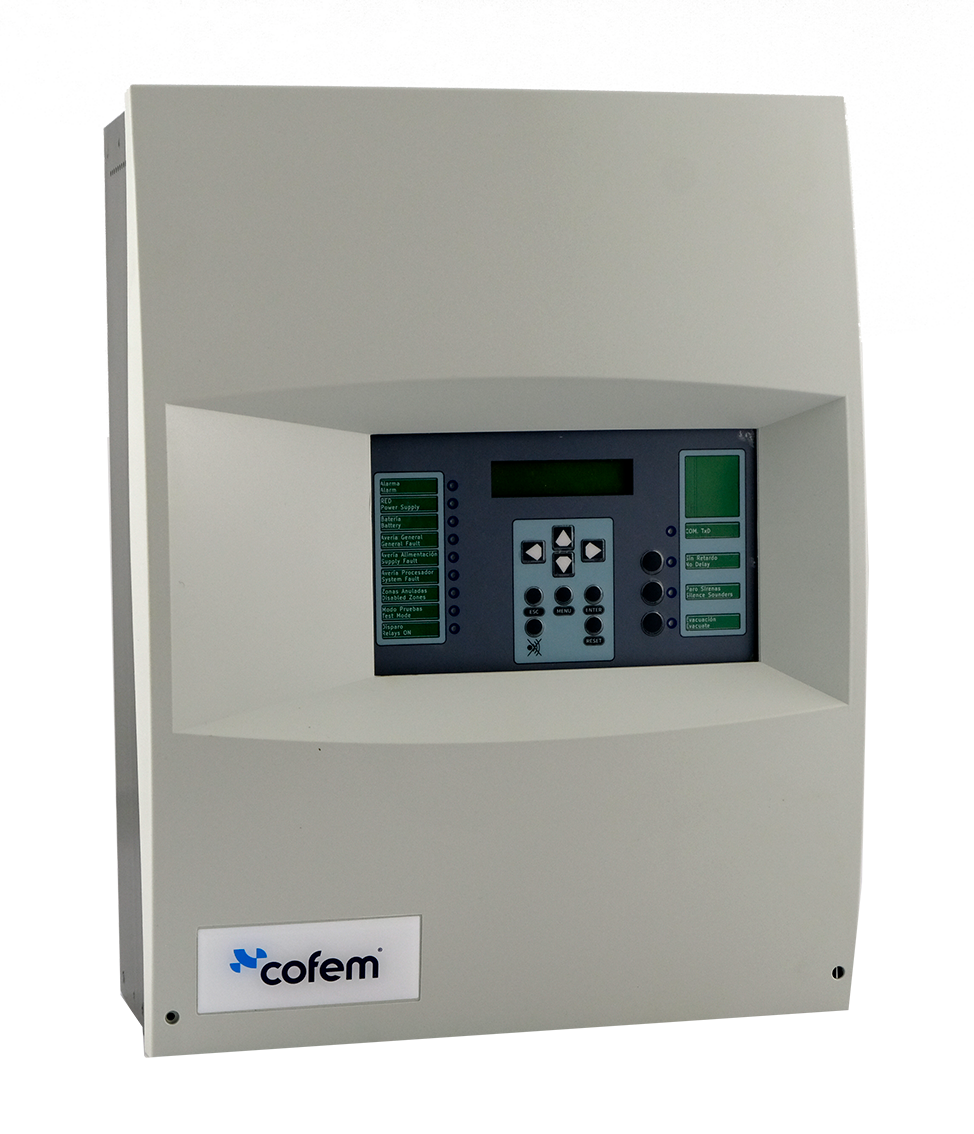 Central convencional para detección y alarma de incendios, SILVER