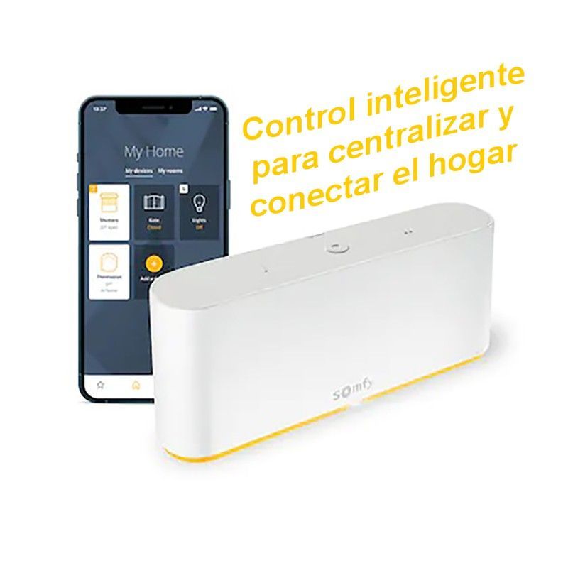 Centralita Somfy TAHOMA Switch / Modulo de conexión a través de Internet para vincular productos tecnología : Hz, Zigbee, BHz, RTS, IO.