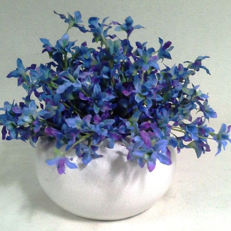 Centro Cerámica Dendrobium Artificial