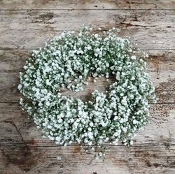 Centro corona Paniculata natural 4 uds.