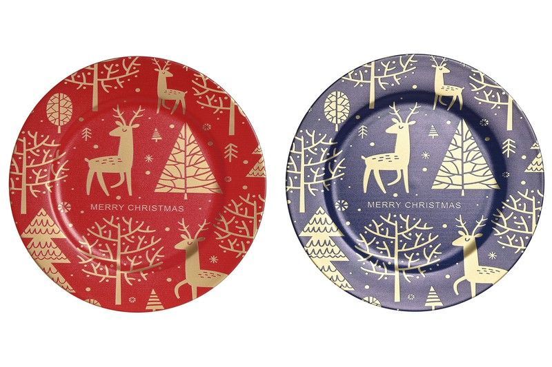 Centro de Mesa Bajoplato Navidad 33 cms diametro