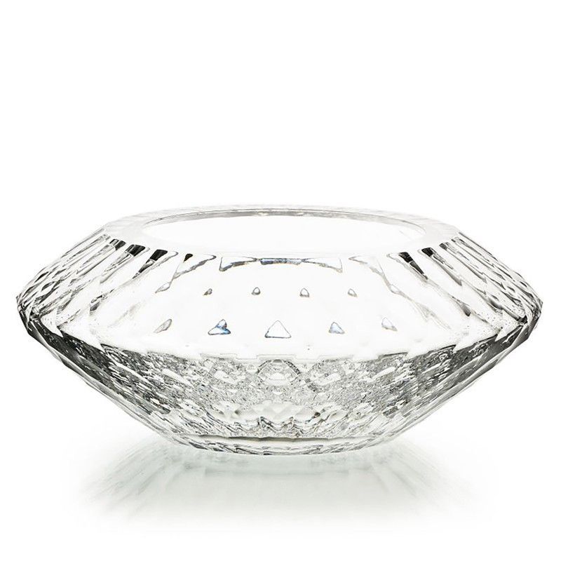 Centro de Mesa de Cristal Palazzo, Ø29x11,3cm