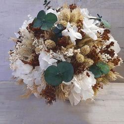 Centro de Mesa Eucaliptus Hortensia